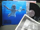 Nirvana Nevermind '91 LP Vinyl w/lyric inner WOW rare orig german 1st w/article