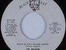 Crossover Soul 45 LEE WILSON Knock In For A Second Chance BLACK KAT HEAR
