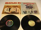 2 THE BEATLES LP Record Albums: VI (Capitol T-2358), '65 (Apple ST-2228)