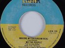 70s Soul 45 WE THE PEOPLE Making My Daydream Real LION HEAR