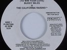 Modern Soul 45 BUDDY MILES CALIFORNIA RAISINS What Does It Take PRIORITY HEAR NM