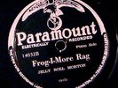 JOHNNY DODDS and JELLY ROLL MORTON 78rpm 10 Inch  Record Oh Daddy Paramount jazz
