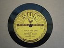 JOHNNY CASH I WALK THE LINE 78 RECORD -  CHRISTMAS ITEM FOR THAT SPECIAL PERSON