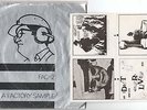 A FACTORY SAMPLE FAC2 rare double 45 JOY DIVISION/CABS/DURUTTI w/4 stickers