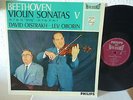 LP Philips  Oistrakh Oborin Beethoven Violin Sonatas 5