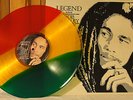 BOB MARLEY & The Wailers LEGEND Colored Vinyl LP w/Hemp Bag 2004 Island OOP
