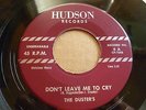 RARE DooWop Vocal group 45 The Dusters 