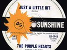 THE PURPLE HEARTS early in the morning SUNSHINE 45rpm GARAGE KILLER original