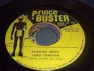 LORD CREATOR / EVENING NEWS / PRINCE BUSTER / JAMAICA / RARE REGGAE / HEAR