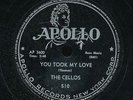 13pc78-R&B vocal group -Apollo 510- The Cellos