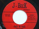 ZAKARY THAKS – Face To Face/Weekday Blues, J-BECK 1967, TEXAS GARAGE FUZZ 45
