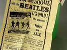 '64 FLYER See THE BEATLES Ed Sullivan & CAPITOL Traveling Case 50 RECORDS 45 RPM