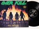OVERKILL -Feel the Fire LP 1985 incl. Sonic Reducer