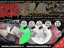 Morbid Angel LP Covenant Clear with Red Marble one of 400 New Factory Sealed