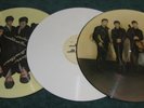 BEATLES  3LP  SILVER BEATLES 2-PICTURE DISC  1 WHITE VINYL  NEAR MINT GATE FOLD