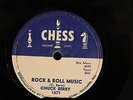 CHUCK BERRY 78 RPM Record on Chess #1671 ROCK & ROLL MUSIC/BLUE FEELING