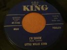 Little Willie John, King 5342, I'm Shakin, A Cottage For Sale 45, RARE  R&B VG++