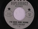 rare Northern Soul 45 JIMMY HOLIDAY on DIPLOMACY Listen