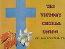 BLACK GOSPEL LP - VICTORY CHORAL UNION OF PHILADELPHIA-GOSPEL MG-3017 MONO NICE