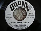 DEAN PARRISH  DETERMINATION BOOM DEMO LABEL