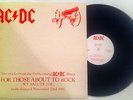 AC DC – PROMO - Two Tracks from FOR THOSE ABOUT TO ROCK – Album vinyle 45T