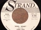 LARRY HALL promo of hot mod teen rockabilly 