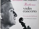 YEHUDI MENUHIN / Beethoven VIolin Concerto / EMI HMV Cream-Gold ASD 377