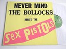 SEX PISTOLS MINT- LP NEVER MIND THE BOLLOCKS PUNK ROCK /516