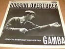 UK Decca SXL 2266 WB gr ED1 Rossini Overtures PIERINO GAMBA London Symphony Orch