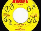 Northern Soul 45 - Appreciations - I Can't Hide It - Aware - mp3