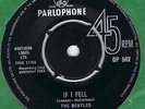 RARE-THE BEATLES-IF I FELL/TELL ME WHY-UK PARLOPHONE EXPORT DP562
