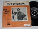 Very rare Roy Orbison single 45 UK HL 9777 one-sided sleeve Mean woman blues