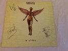 Nirvana in utero signed lp