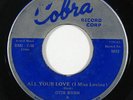 Blues/R&B 45 OTIS RUSH All Your Love/My Baby's A Good'un on Cobra