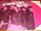 ROLLING STONES MISS YOU/FAR AWAY EYES PINK COLORED VINYL LP
