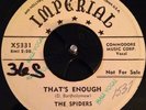 R&B/DOO WOP 45 - The Spiders - Lost & Bewildered/That’s Enough - Imperial Promo