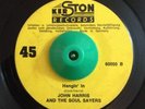 Rare Northern Soul 45 John Harris and The Soul Sayers Hangin In Kerston ORIGINAL