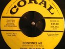 R&B/POPCORN 45 - Jimmy Steward Jr - Convince Me - Coral 62530 - Listen