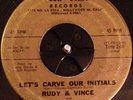 TEEN ROCKER 45 - Rudy & Vince - Carve Our Initials - Teen-Time - Listen