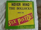 SEX PISTOLS LP.NEVER MIND THE BOLLOCKS. RARE RUSSIAN PRESS 1993. PUNK. JOHN PEEL