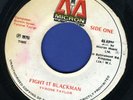 1147 TYRONE TAYLOR-FIGHT IT BLACKMAN-(BURNING SPEAR) -1975 REGGAE 45 7