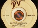 Reggae 45 Rocksteady JACOB MILLER Love Is A Message MONEY DISC Records Vg+