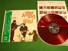 Beatles A Hard Days Night RED WAX Japan LP OBI 2.press Odeon OP-8147