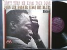 Blues LP JOHN LEE HOOKER Don't Turn Me From Your Door LONDON ATLANTIC (1963)