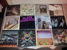 12 X VINYL LPS BY BLACK SABBATH, HAWKWIND + LED ZEPPELIN