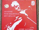 NAVARRA / BACH Unaccompanied Cello Suites   CALLIOPE   VERY RARE Box Set 3 LP's