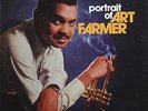 Art Farmer. Portrait of Art Farmer.