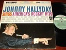 Johnny Hallyday Lp Philips Stereo Import Sings American's rockin' hits