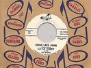 Little Tommy & The Elgins 45 ABC-PARAMOUNT Never Love Again DJ 1962 VG++