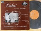DECCA LXT 5270 OS Brahms Violin sonatas Ruggiero Ricci Julius Katchen